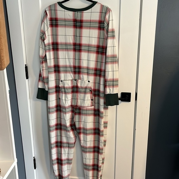Holiday Hearth & Hand Magnolia Plaid Union PJs Red/Green EUC - Picture 9 of 11